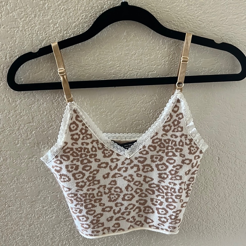 Cheetah print top